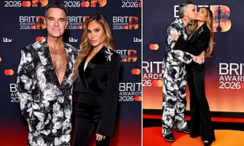 Robbie Williams and Ayda Field Shine at BRIT Awards with Ozzy Osbourne Tribute
