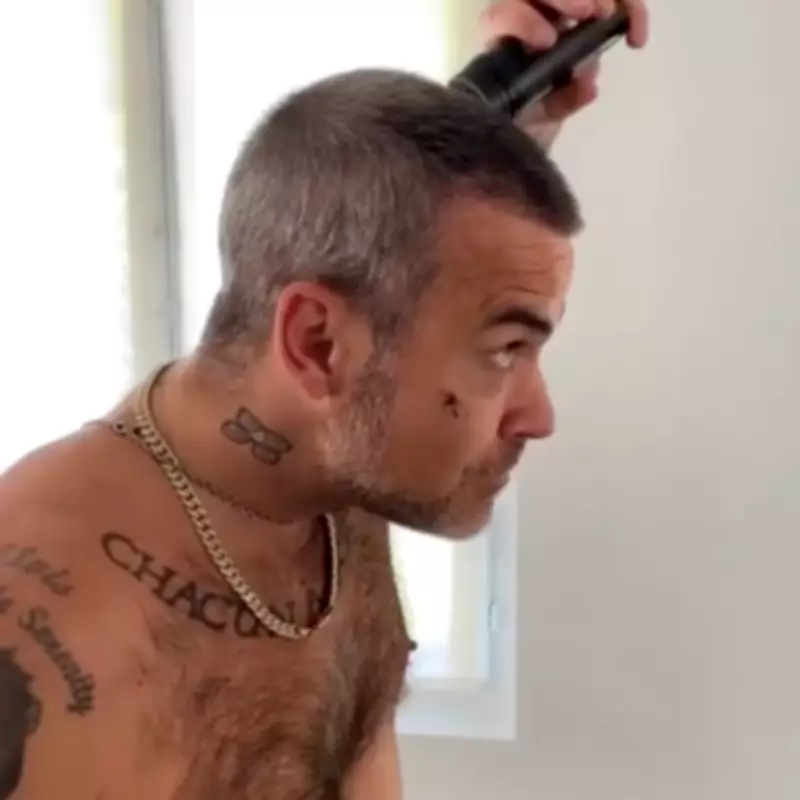 Robbie Williams' Hair Thinning Secret: £22 Miracle Fibres Now On Sale