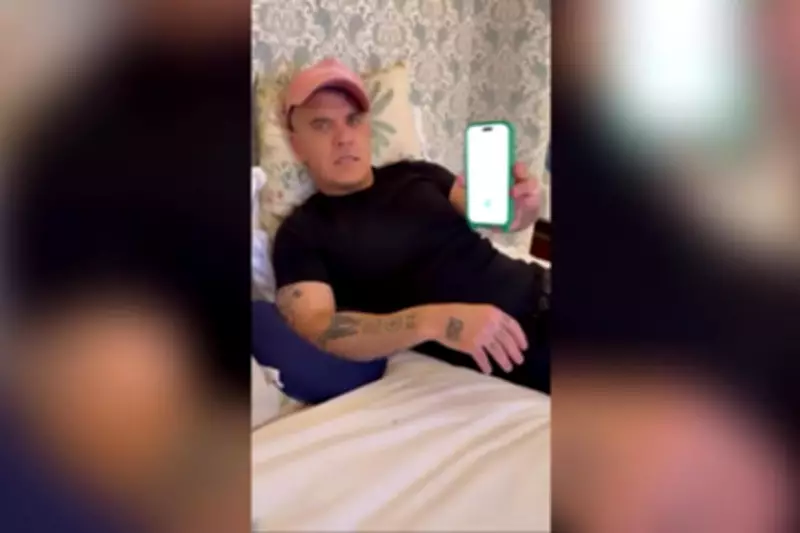 Robbie Williams' Nostalgic Call to 90s Fan After Netflix Documentary Viewing