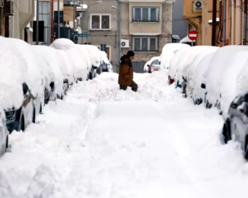 Romanian Capital Paralyzed by Heavy Snowfall as France Battles Relentless Storms