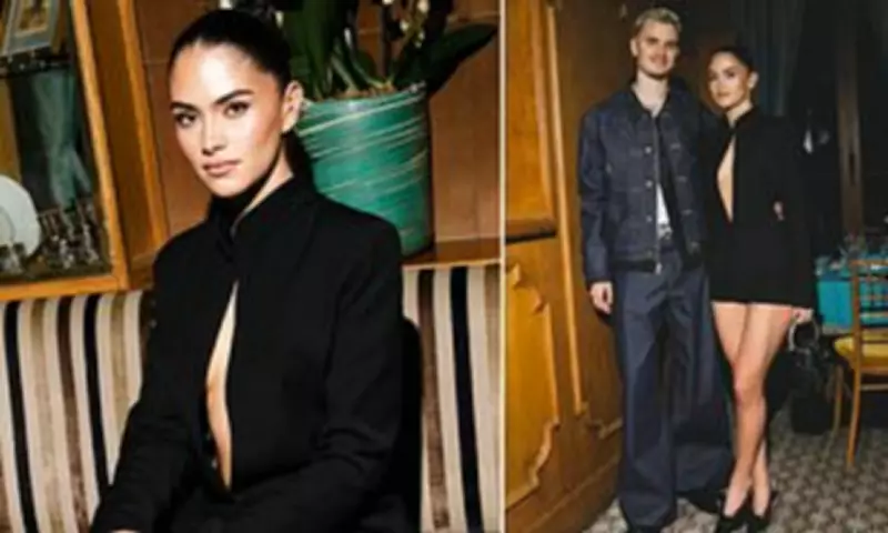 Romeo Beckham's Girlfriend Stuns in Paris Date Night Snaps Amid Family Feud