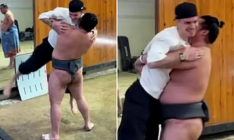 Romeo Beckham's Sumo Wrestling Adventure in Tokyo Amid Family Tensions
