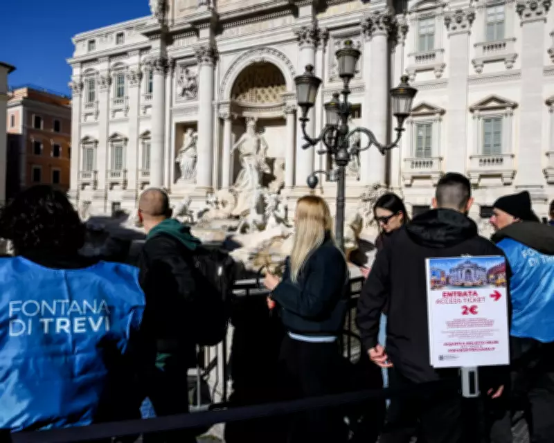 Rome's Trevi Fountain to Introduce Tourist Fee from 2026