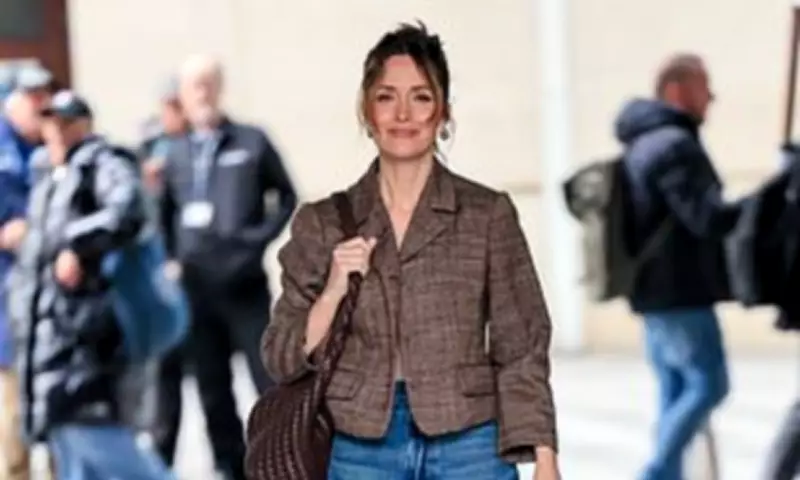 Rose Byrne's Timeless Blazer and Jeans Outfit: A Fashion Blueprint