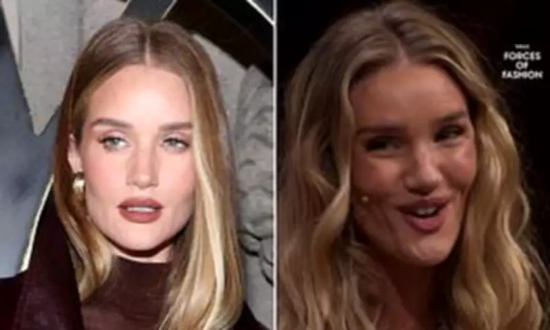 Rosie Huntington-Whiteley's Puffy Face Sparks Online Debate After Sydney Event