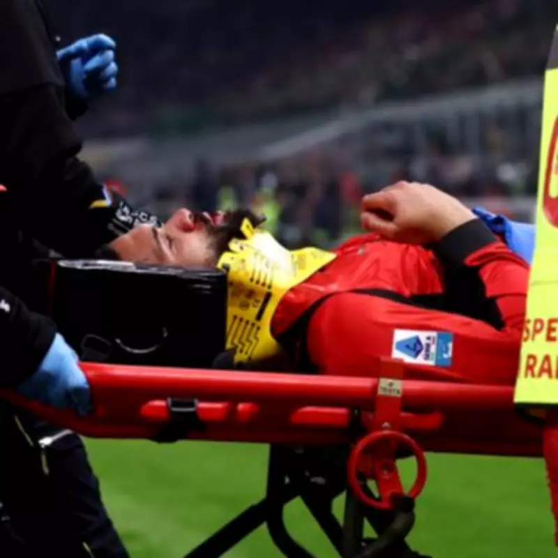 Ruben Loftus-Cheek Hospitalised After Serious Collision in AC Milan Match