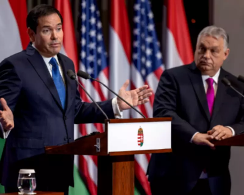 Rubio's US Financial Offer to Hungary Sparks EU Fears of Election Meddling