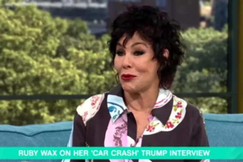 Ruby Wax Jokes About 'Taking Out' Trump on This Morning, Then Asks to Erase Remark