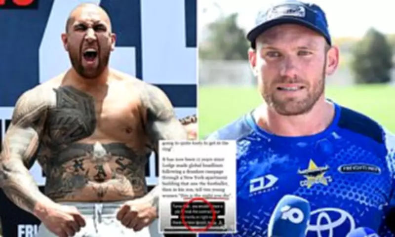 Rugby League Stars Asofa-Solomona and Lodge Feud Escalates Towards Boxing Clash