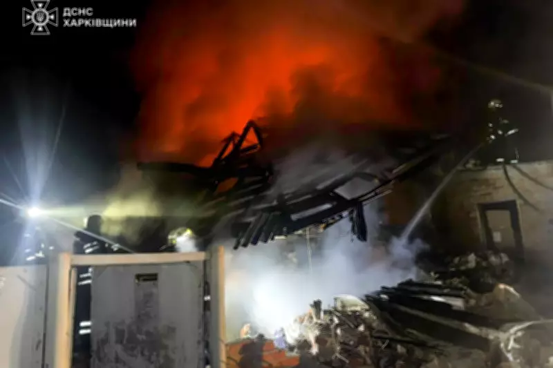 Russian Drone Attack in Kharkiv Kills Father and Three Young Children