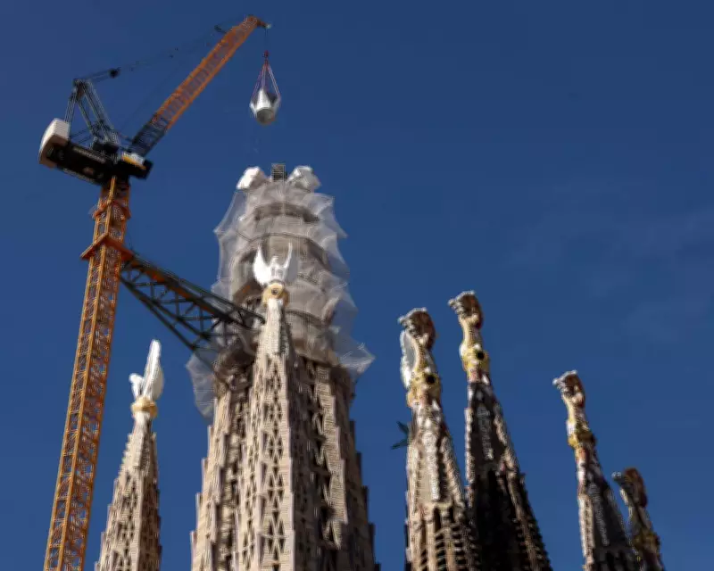 Sagrada Familia's Central Tower Completed After 144 Years of Construction
