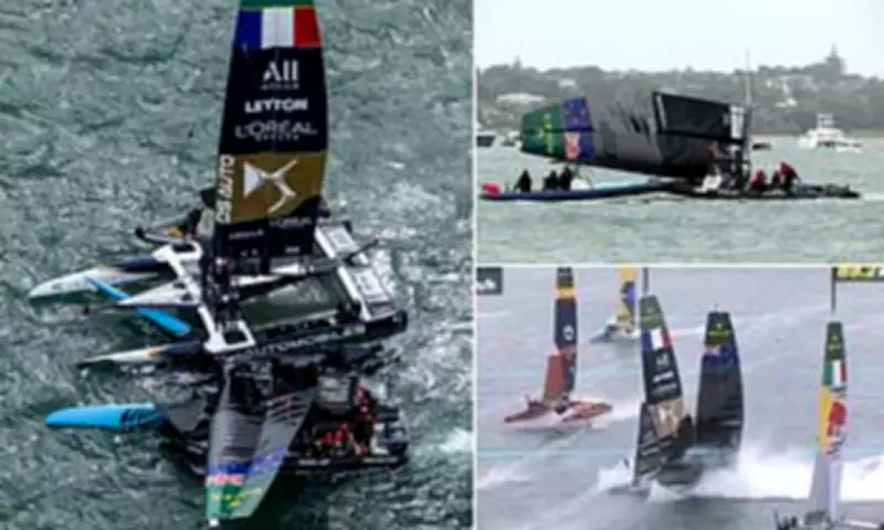 SailGP Auckland Abandoned After High-Speed Collision Injures Two Sailors