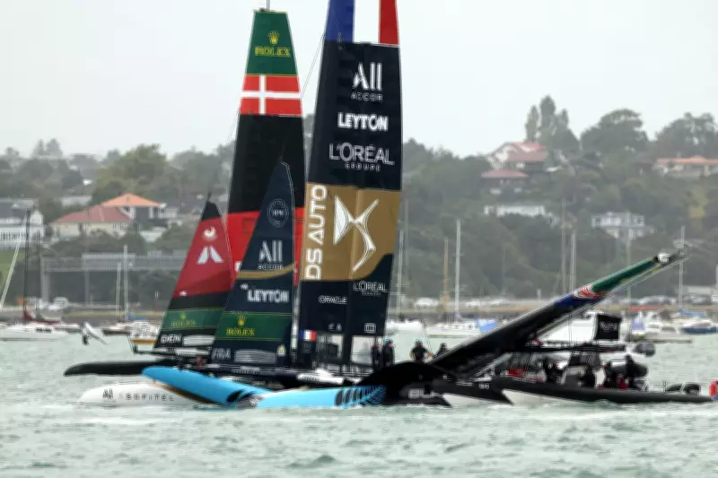 SailGP Race Abandoned After High-Speed Yacht Collision in Auckland