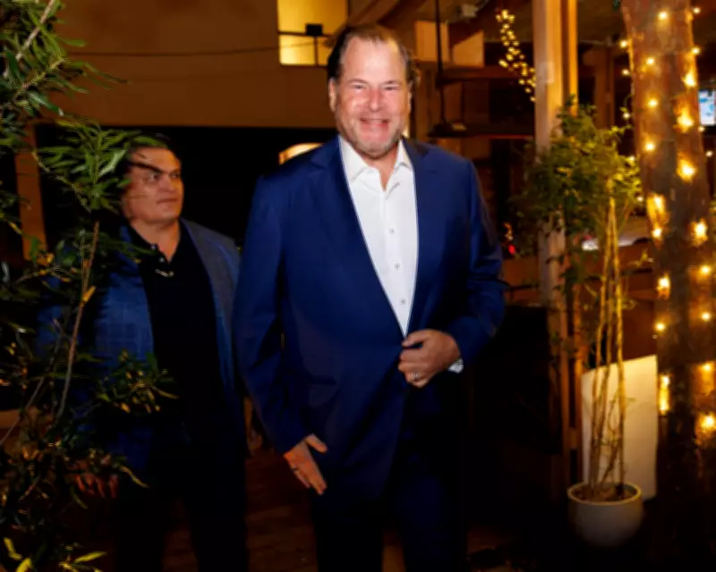 Salesforce CEO Faces Backlash Over ICE Joke at Company Event
