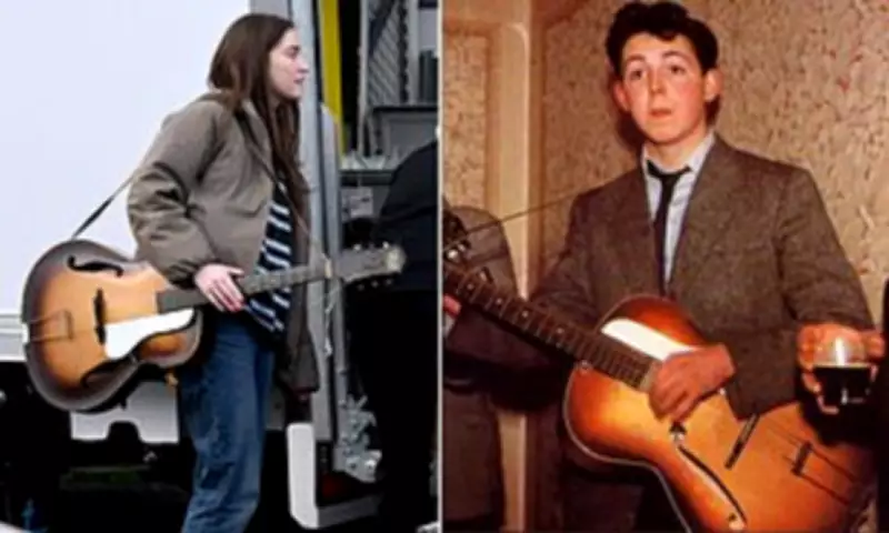 Sam Mendes Films Beatles Anthology at McCartney's Childhood Home in Liverpool