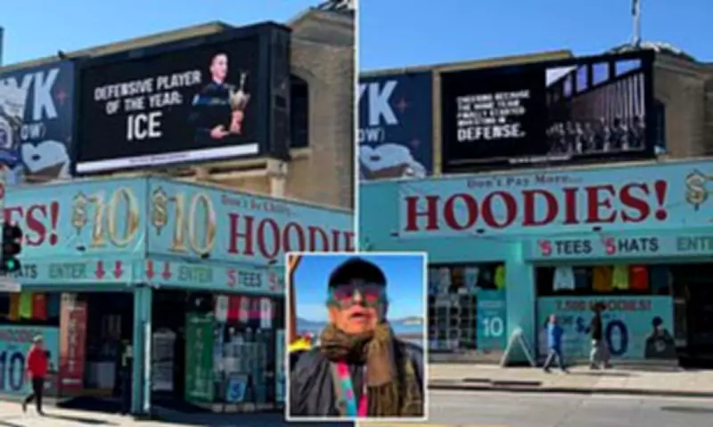 San Francisco Sees Tensions Rise Over Pro-ICE Billboards Ahead of Super Bowl