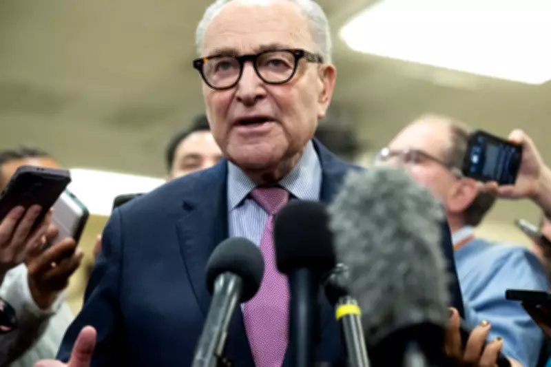 Schumer Faces Political Peril as ICE Funding Showdown Looms