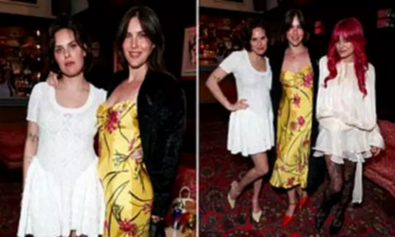 Scout Willis Stuns in Yellow Floral Dress at Elvis Premiere Afterparty