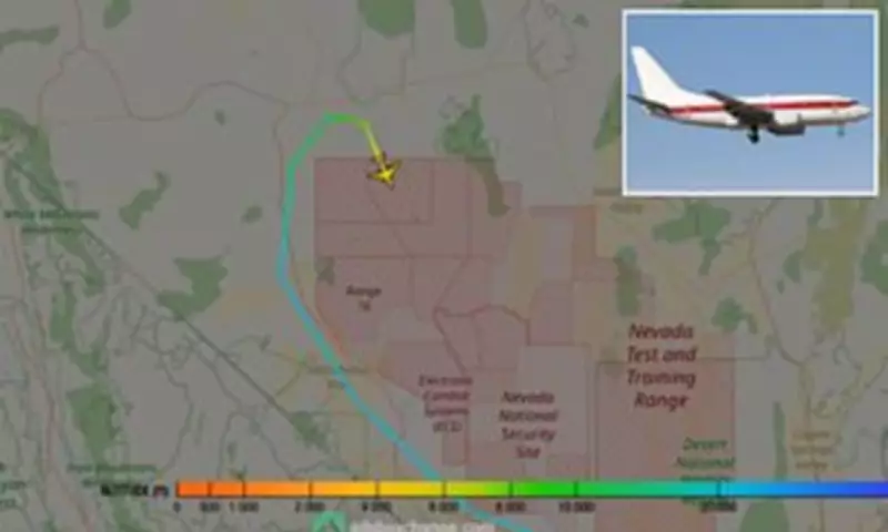 Secret Janet Jets Tracked to Area 51 Amid UFO Disclosure Speculation