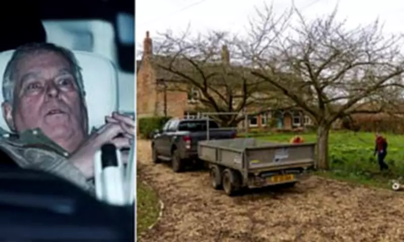 Security Fence Erected at Andrew's Norfolk Home Amid Mounting Allegations