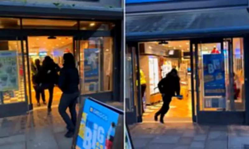 Security Guard Viciously Attacked During Greggs Shoplifting Incident in Croydon