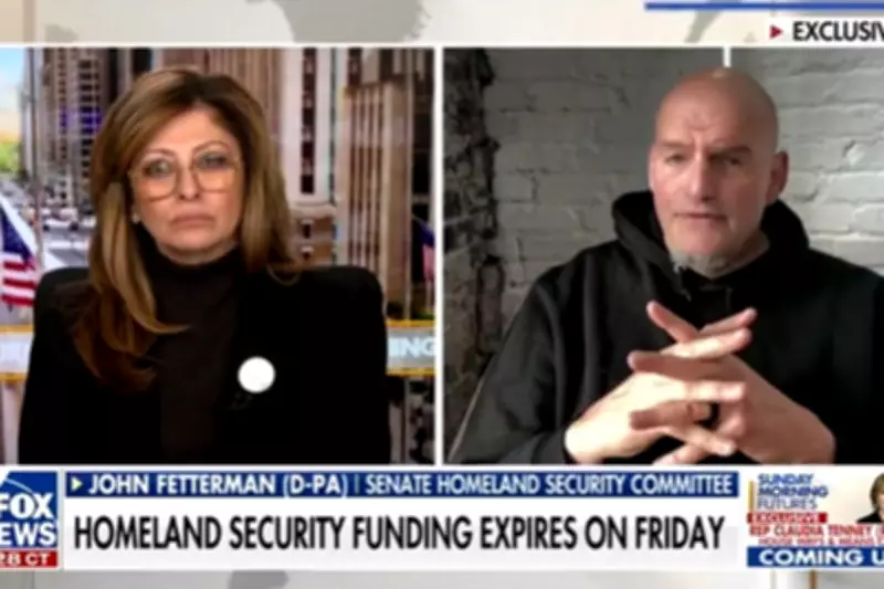 Senator Fetterman Predicts Partial Government Shutdown Over DHS Funding Impasse
