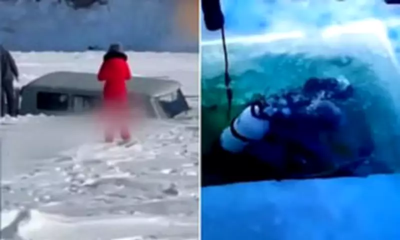 Seven Chinese Tourists Killed as Minibus Plunges Through Ice on Russia's Lake Baikal