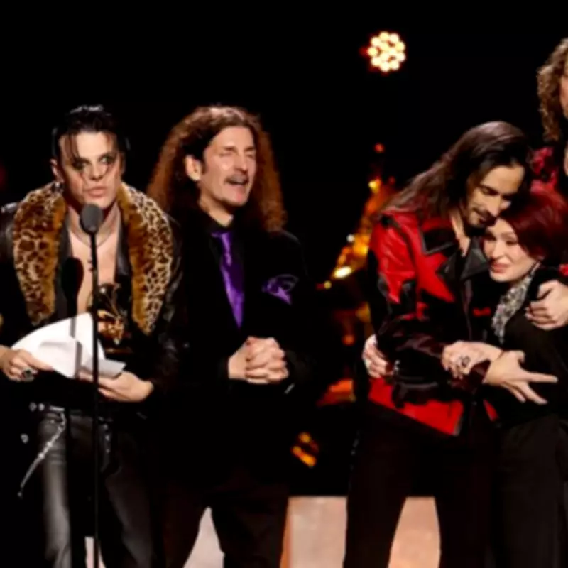 Sharon Osbourne Overwhelmed at Grammys as Yungblud Pays Tribute to Ozzy