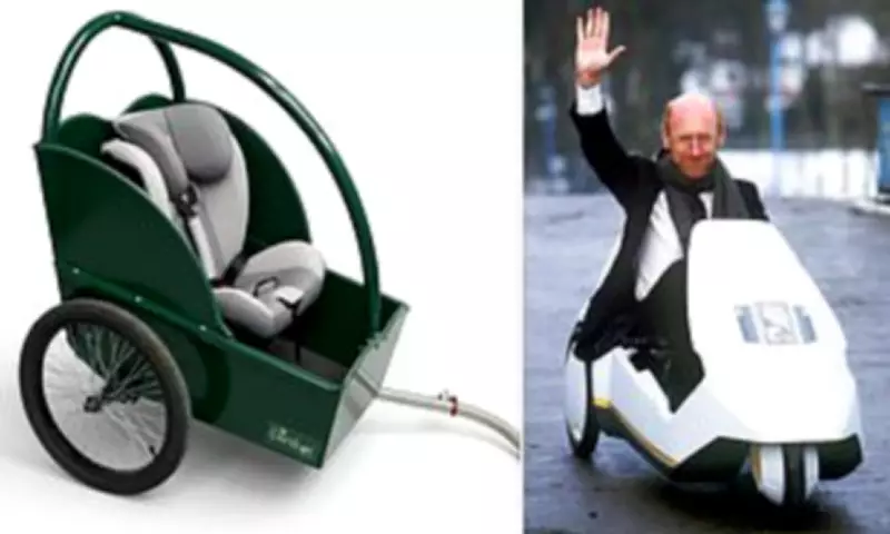 Sinclair's Son Aims to Revolutionise Child Transport with High-Speed Safety Seat