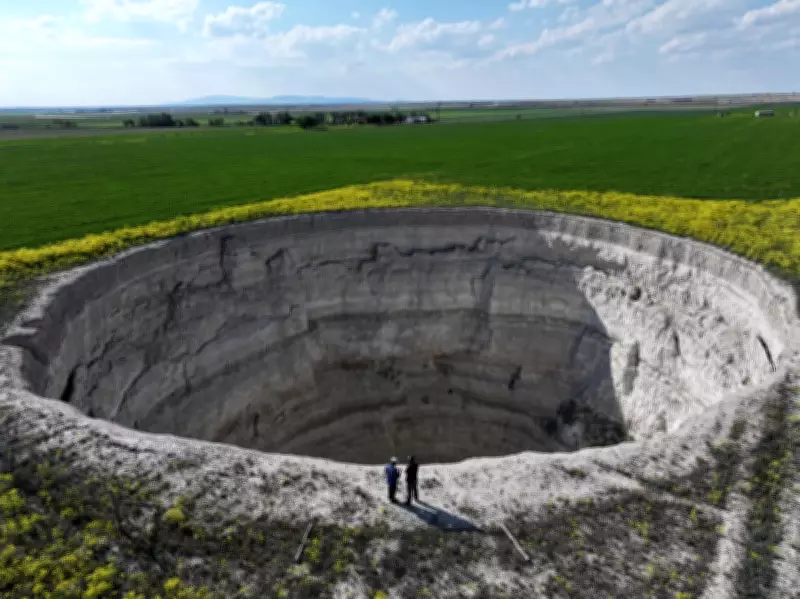Sinkhole Surge in Turkey's Breadbasket Threatens Farmers' Livelihoods