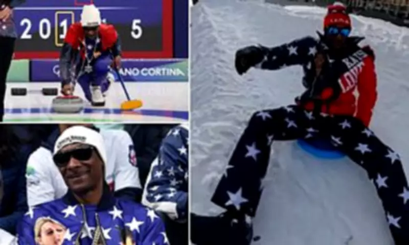 Snoop Dogg Embraces 'Coach Snoop' Role at Winter Olympics with Sledding and Curling