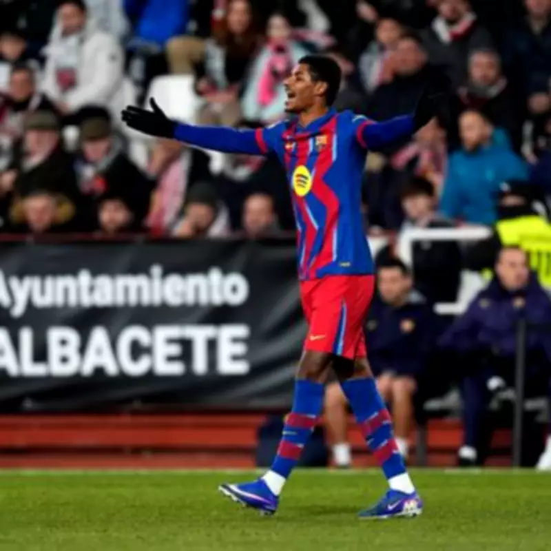 Spanish Media Divided on Marcus Rashford's Barcelona Display in Copa del Rey