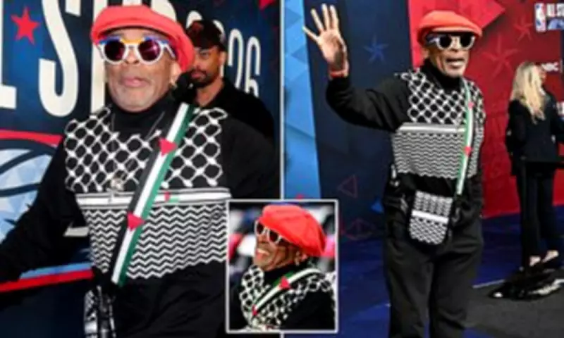 Spike Lee's Pro-Palestine NBA Outfit Sparks Political Debate at All-Star Game