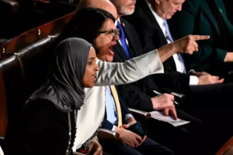 Squad Members Heckle Trump Over Immigration During State of the Union Address