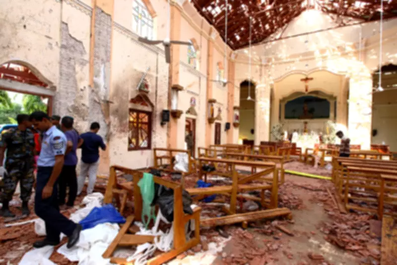 Sri Lanka Arrests Former Spy Chief Over 2019 Easter Bombings Ahead of Anniversary