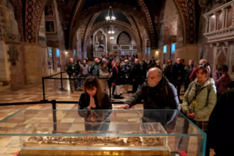 St. Francis of Assisi's Bones Displayed Publicly for First Time