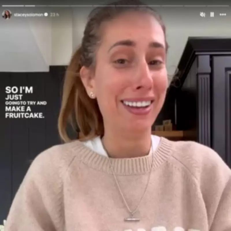 Stacey Solomon's Fruit Cake Rescue After Joe Swash's Birthday Baking Blunder
