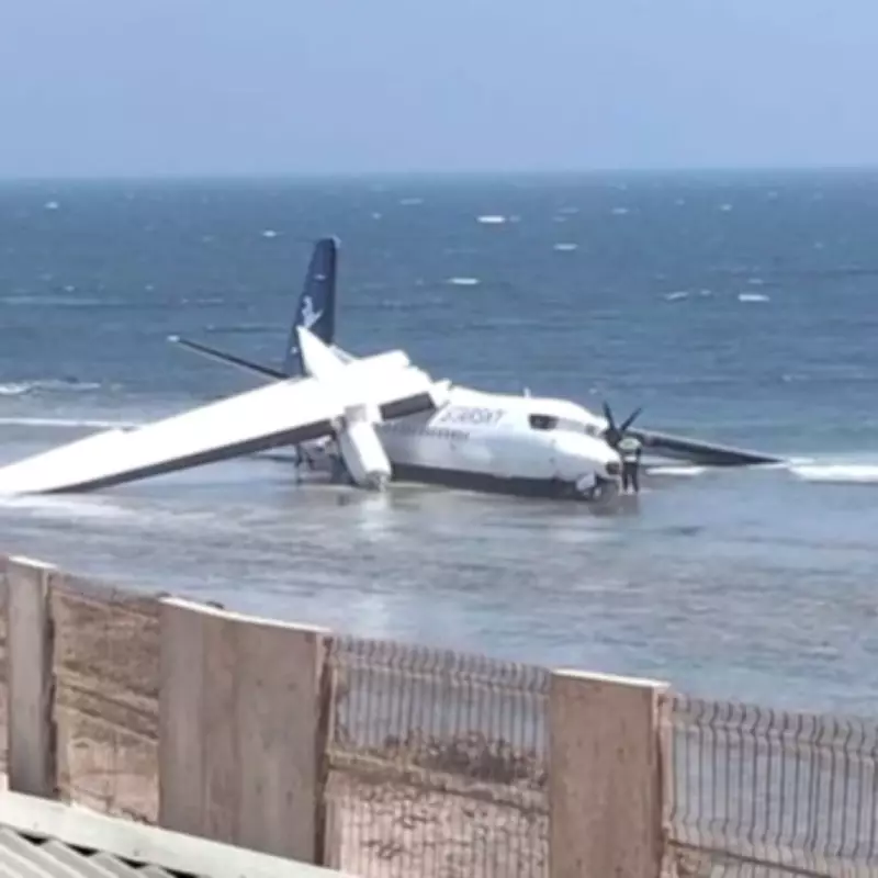 StarSky Airliner Crashes into Sea Shortly After Takeoff from Somalia