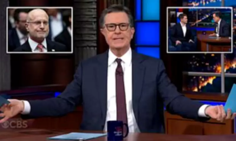 Stephen Colbert Defies CBS Over FCC Rule, Hosts Banned Guest Online