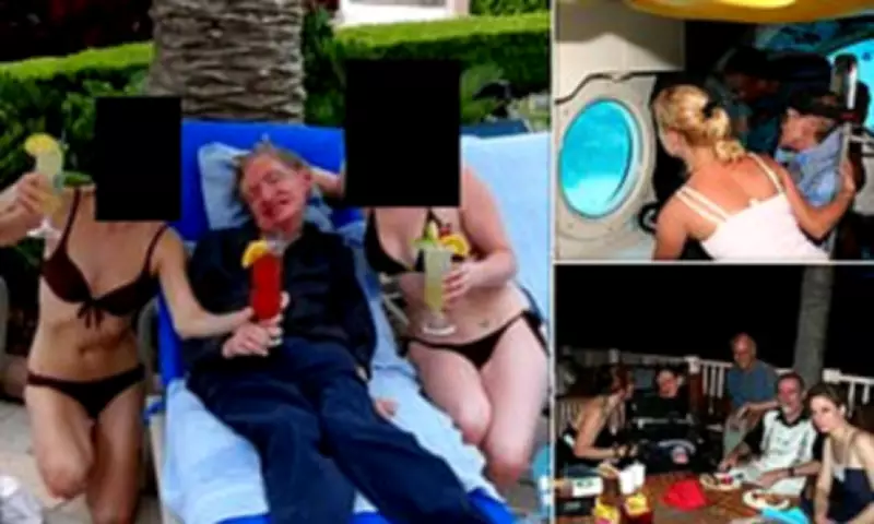 Stephen Hawking's Playboy Side Revealed in Epstein Files Photo