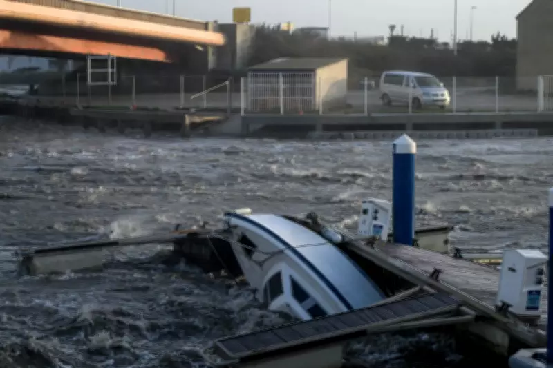 Storm Nils Ravages France and Spain: One Dead, 850,000 Without Power