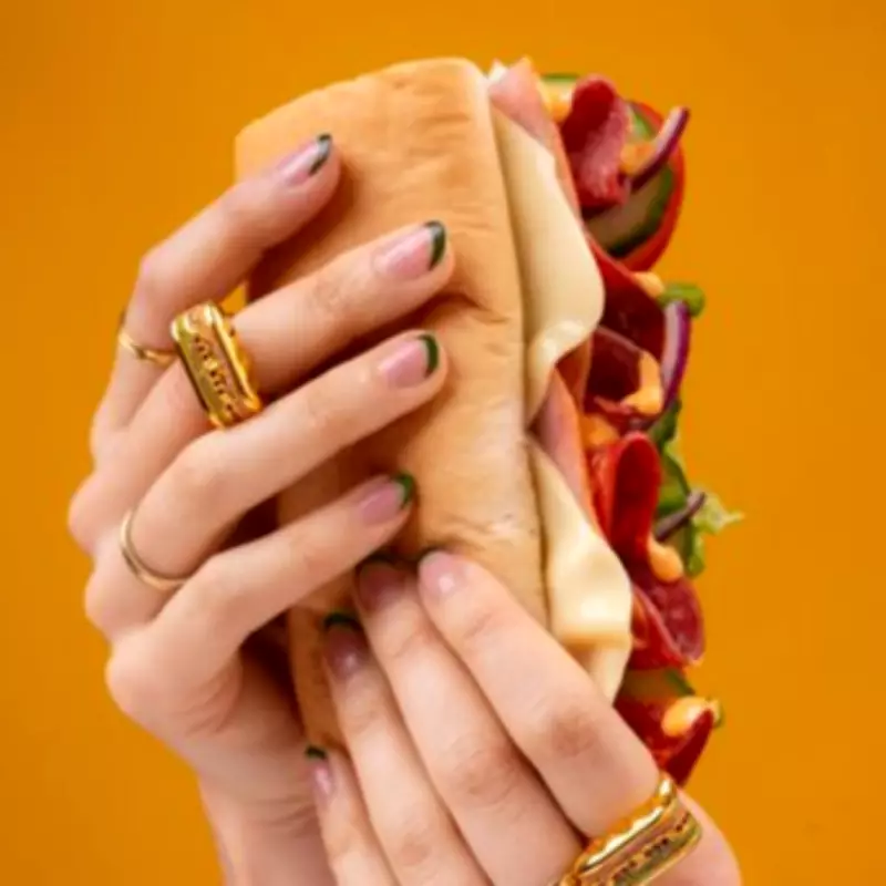Subway Unveils 18-Carat Gold Baguette Ring for Valentine's Day Loyalty