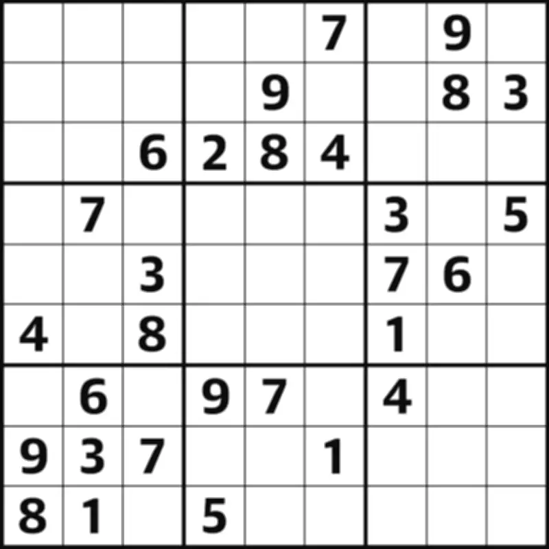 Sudoku 7204: A Gentle Puzzle for Daily Mental Exercise