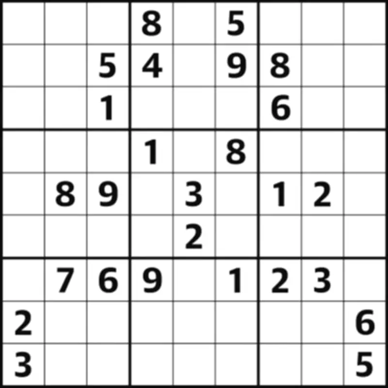 Sudoku Puzzle 7227 Challenges Experts with Complex Logic