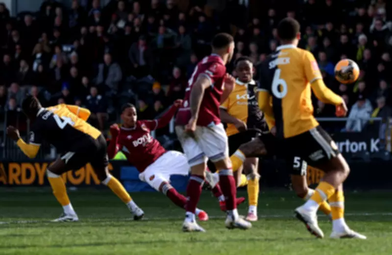 Summerville's Deflected Strike Secures West Ham's FA Cup Progress at Burton