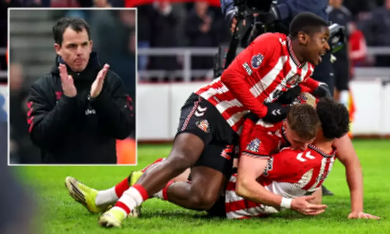 Sunderland's Unbeaten Home Run Continues with 3-0 Victory Over Burnley