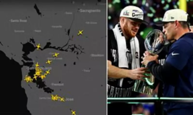 Super Bowl LX Sparks Massive Private Jet Exodus as Celebrities Flee Bay Area