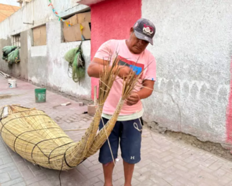 Surf Tourism in Peru Aids Preservation of Ancient Reed Boat Fishing Culture