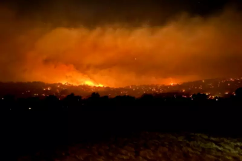 Suspicious Bushfire Triggers Evacuation Orders in Victoria, Australia