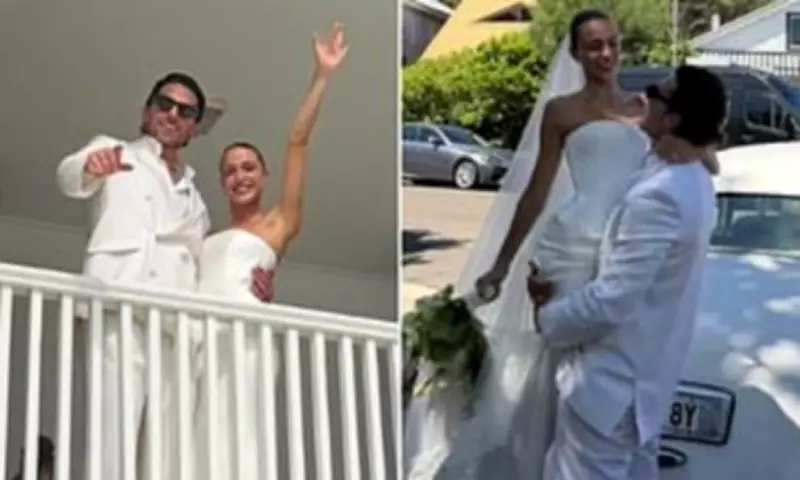 Sydney Socialite Warren Ginsberg Weds Casey James in Lavish Seaside Ceremony